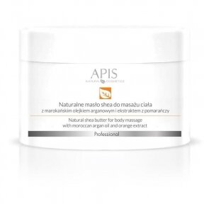 Apis natural Shea butter with Argan oil for body massage, 200g