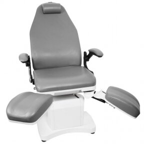 Electric pedicure chair AZZURRO 709A 3 motors, gray