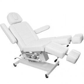 Cosmetological electric chair AZURRO 706 PEDI, white