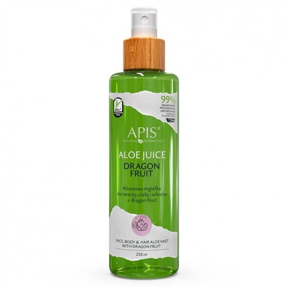 APIS NATURAL ALOE VERA MIST спрей для лица, тела и волос, 250мл