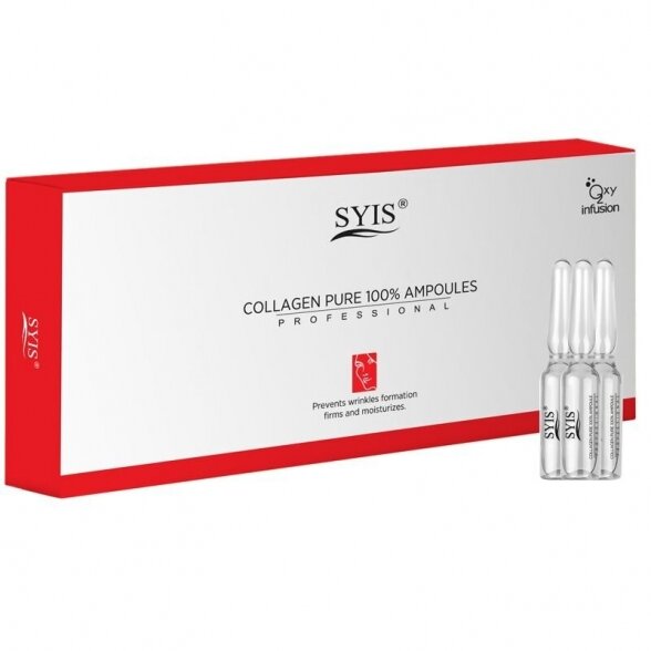 SYIS 100% kolageno ampulės 10 x 3ml