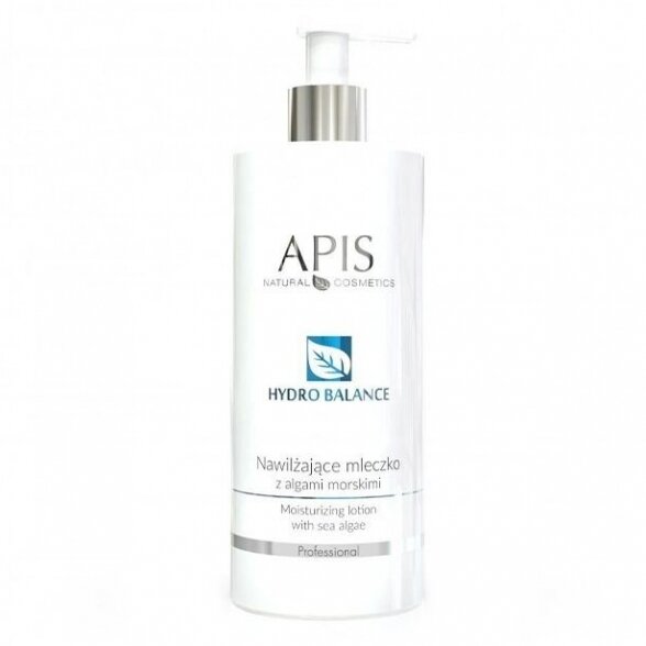 APIS Hydro Balance valomasis veido pienelis su Juros Alga dumbliais, 500ml