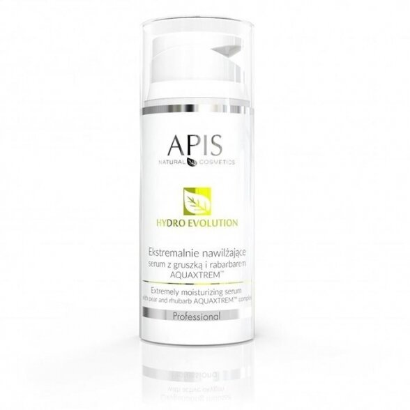 APIS extra moisturizing serum with pear and rhubarb complex, 100ml