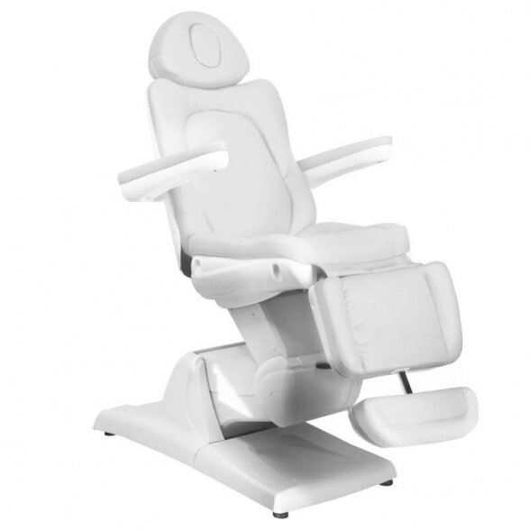 Cosmetology electric chair AZZURRO 870 3 motors, white 4