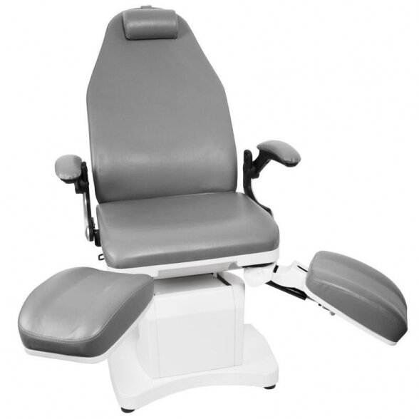 Electric pedicure chair AZZURRO 709A 3 motors, gray 1