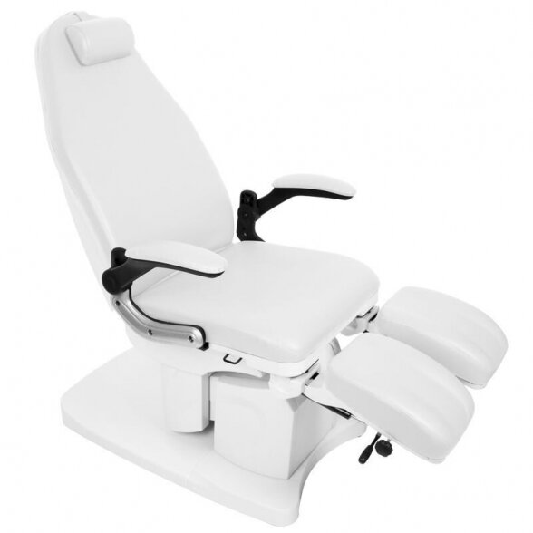 Electric pedicure chair AZZURRO 709A 3 motors, white 3