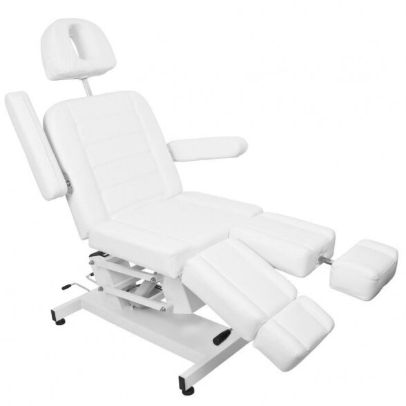 Cosmetological electric chair AZURRO 706 PEDI, white 9