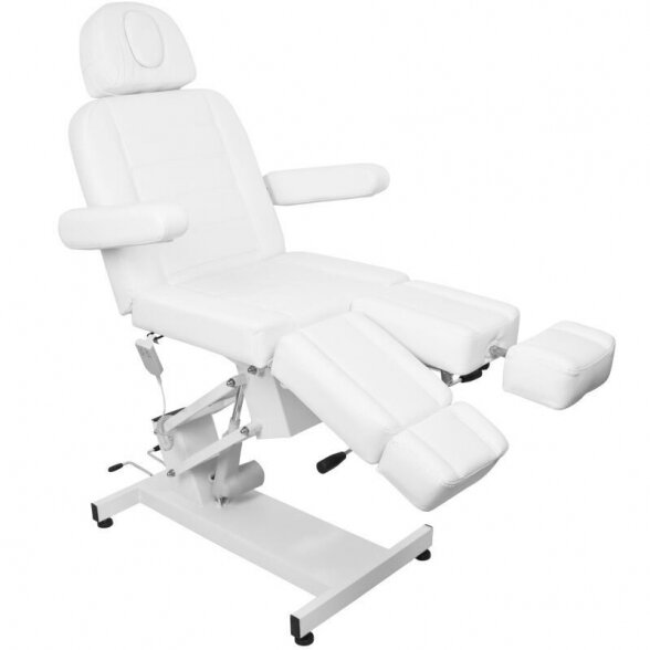 Cosmetological electric chair AZURRO 706 PEDI, white 8