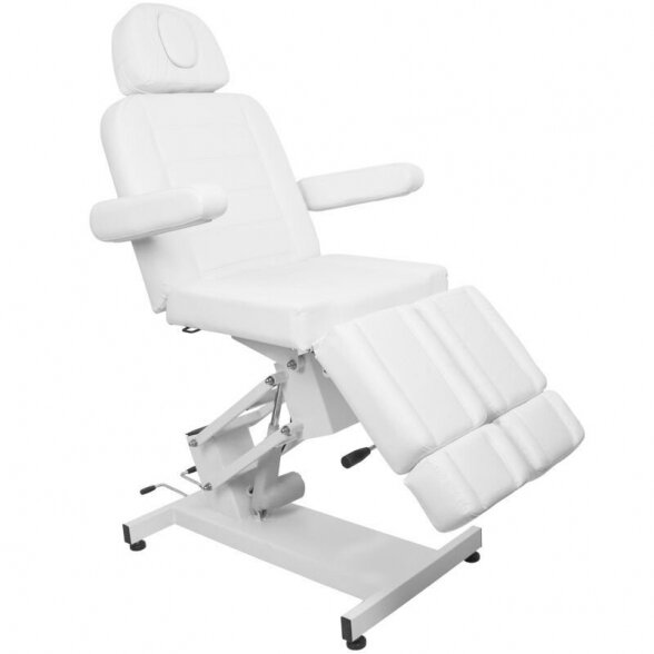 Cosmetological electric chair AZURRO 706 PEDI, white