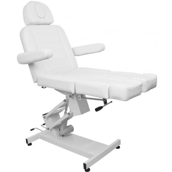 Cosmetological electric chair AZURRO 706 PEDI, white 4