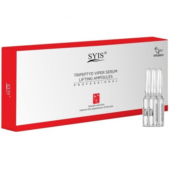 SYIS ampulės su VIPER koncentratu brandžiai odai, 10x3ml