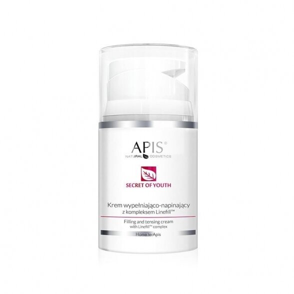 APIS Home Terapis Secret Of Youth užpildantis, stangrinantis kremas su Linefill kompleksu, 50ml