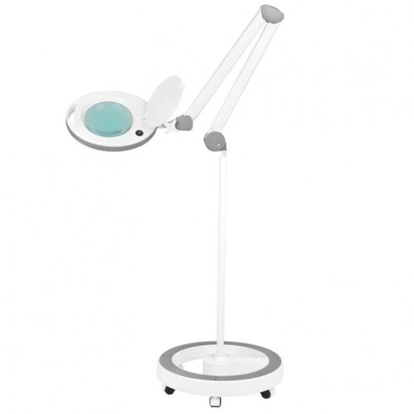 LED lamp with stand ELEGANTE 6014 60 LED SMD 5D, white