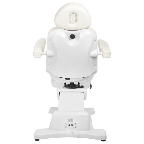 Cosmetology electric chair AZZURRO 870 3 motors, white 12