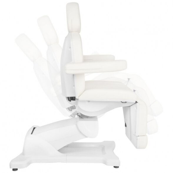 Cosmetology electric chair AZZURRO 870 3 motors, white 11