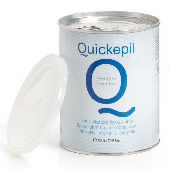 QUICKEPIL NATURAL depilatory wax in a can, 800ml