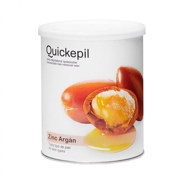 Quickepil wax in a can with Zinc and Argan, 800ml