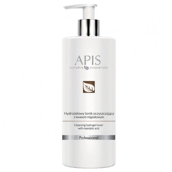 APIS hydrogel face tonic with mandelic acid, 500ml