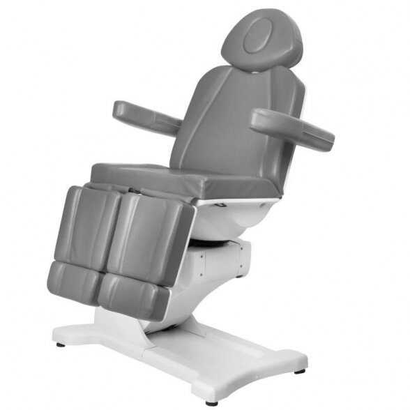 Electric pedicure - cosmetology chair AZZURO 869AS 5 motors, gray color