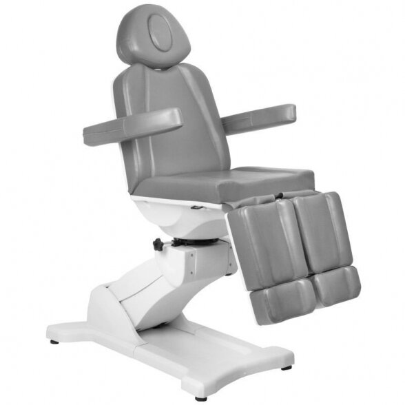 Electric pedicure - cosmetology chair AZZURO 869AS 5 motors, gray color 4