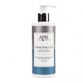 APIS moisturizing face wash gel with hyaluronic acid, 300ml