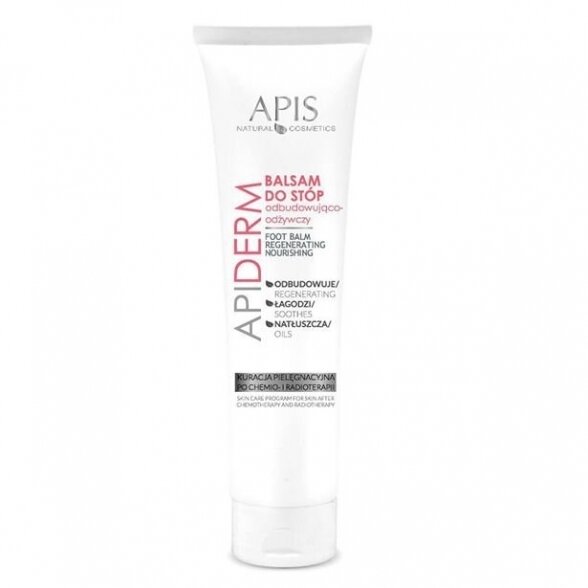 Apis Apiderm regenerating and nourishing balm for feet after chemotherapy and radiotherapy, 100 ml