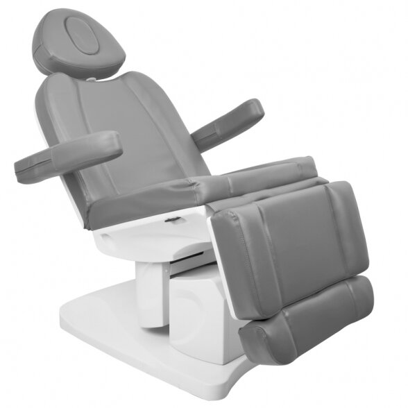 Electric cosmetology chair AZZURRO 708A 4 motors, gray 6