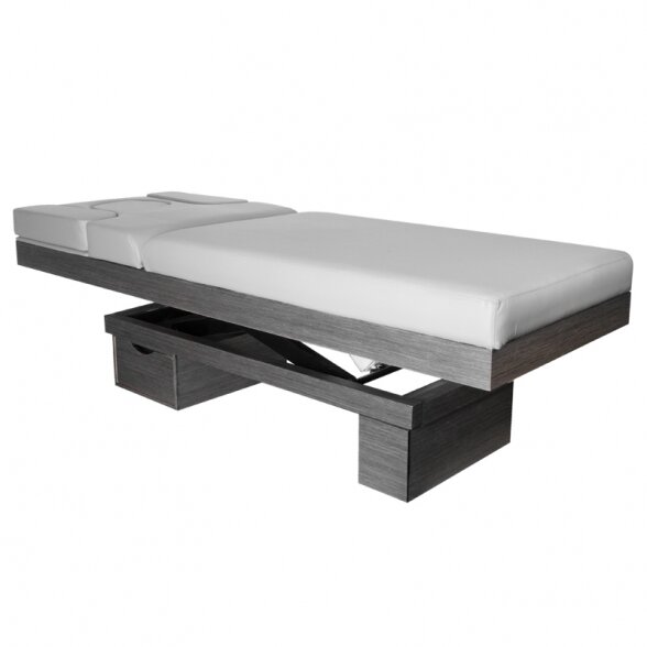 SPA bed AZZURRO WOOD, with heating function, gray 2