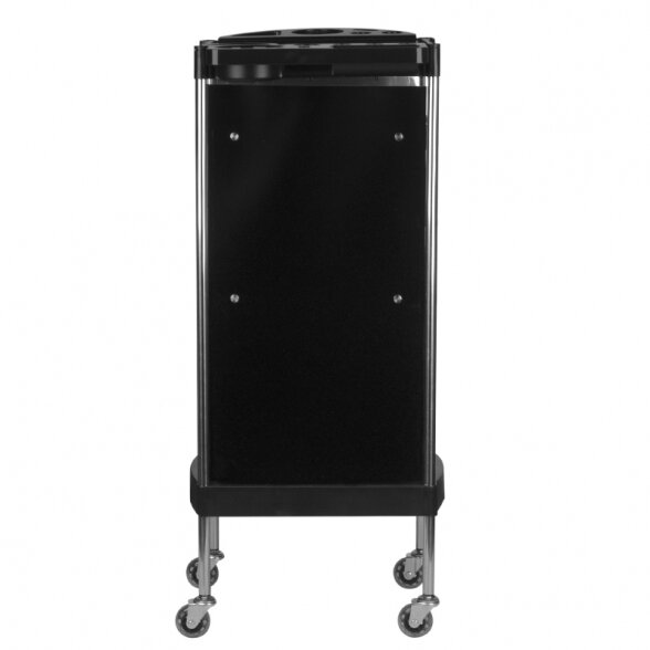 Barber trolley GABBIANO, black 1