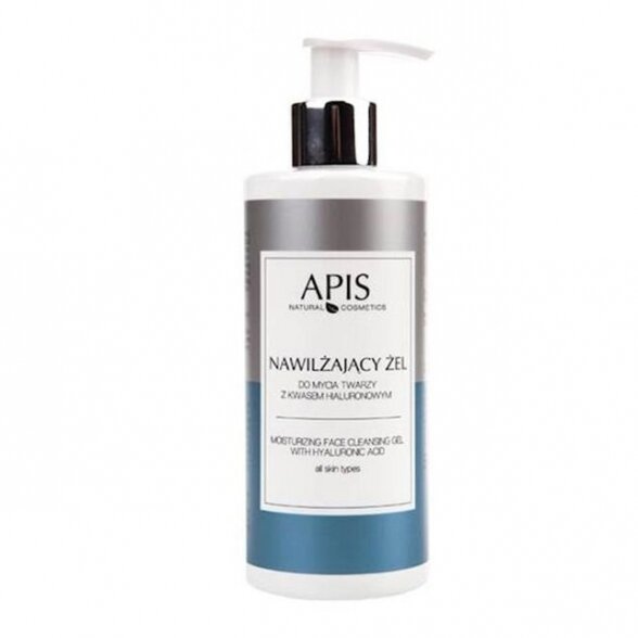 APIS moisturizing face wash gel with hyaluronic acid, 300ml