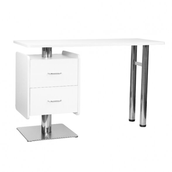 Manicure table 6543, white