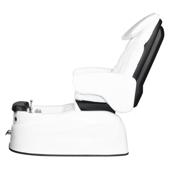 Pedicure chair PEDICURE SPA AS-122, with massage function, white 3