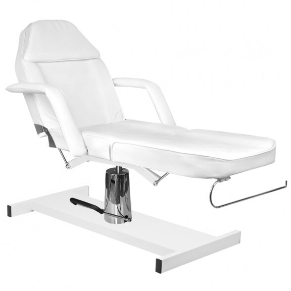 Hydraulic cosmetology chair Basic 210 white 1