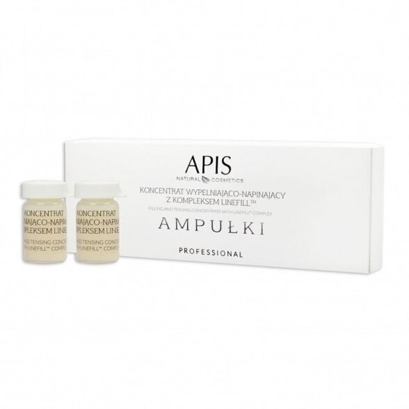 APIS firming - wrinkle filling ampoules with concentrated Linefill TM complex, 5x5ml