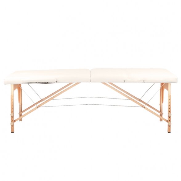 Folding massage table WOOD COMFORT 2 CREAM 1