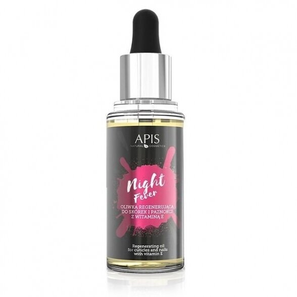 Apis NIGHT FEWER regenerating cuticle oil with Vitamin E, 30 ml