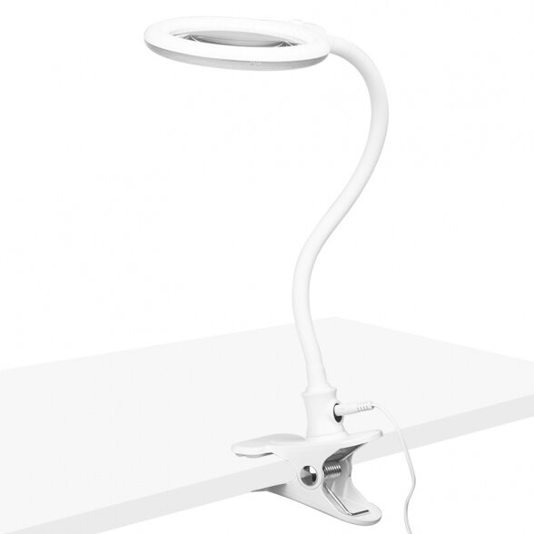 Table lamp with magnifying glass 2