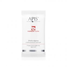 APIS Raspberry glow, algae mask with freeze-dried raspberries, 20g