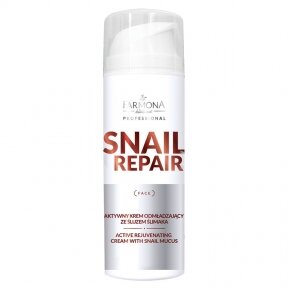 FARMONA SNAIL REPAIR jauninatis kremas su sraigių gleivėmis, 150ml