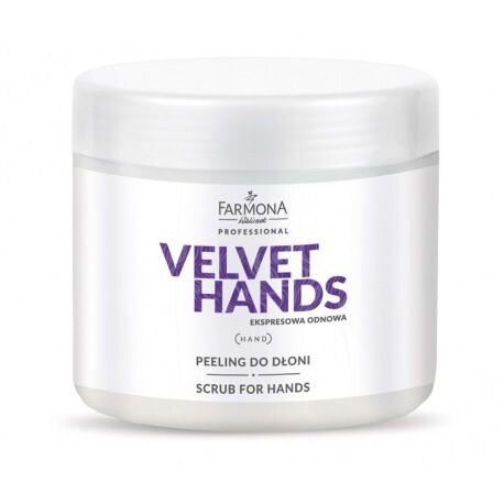 FARMONA VELVET HANDS hand scrub, 550g