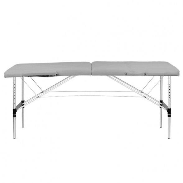 Folding massage table, gray 2