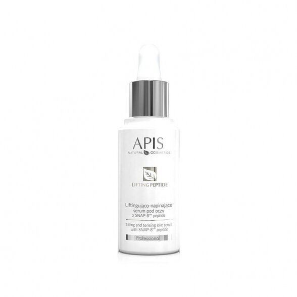 APIS liftinguojantis bei stangrinantis paakių serumas su SNAP-8TM peptidu, 30ml