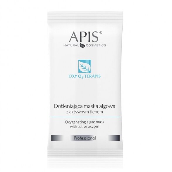 Apis Professional Oxy O2 Therapies deguonies suteikianti alginato kaukė su aktyviu deguonimi, 20g