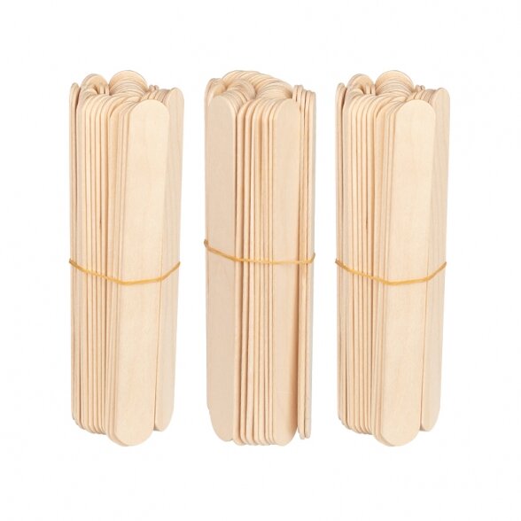 Disposable wooden depilation spatulas, 150 pcs.