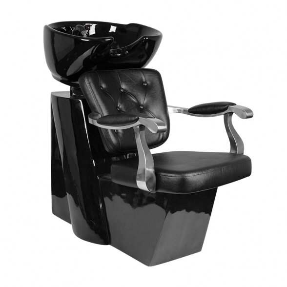 Hairdressing sink MOLISE, black sp.