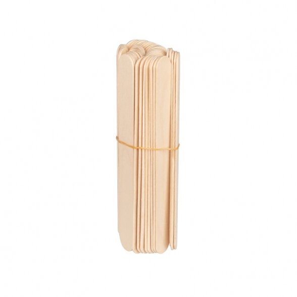 Disposable wooden depilation spatulas, 50 pcs.