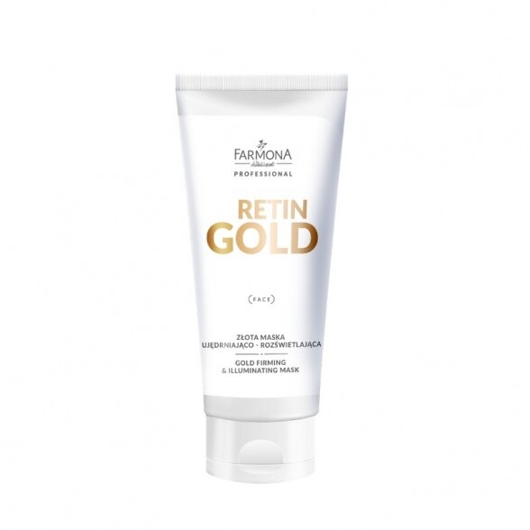 FARMONA RETIN GOLD firming and brightening gold mask, 200ml