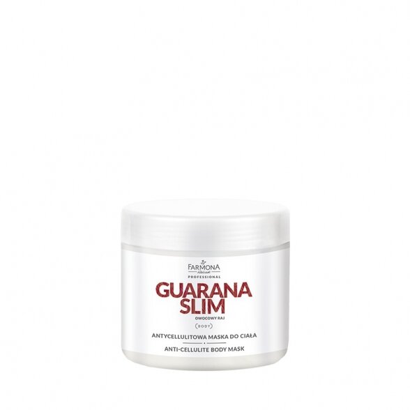 FARMONA GUARANA SLIM антицеллюлитная маска для тела, 500мл