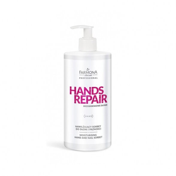 FARMONA HANDS REPAIR Drėkinamasis rankų šveitiklis, 500 ml