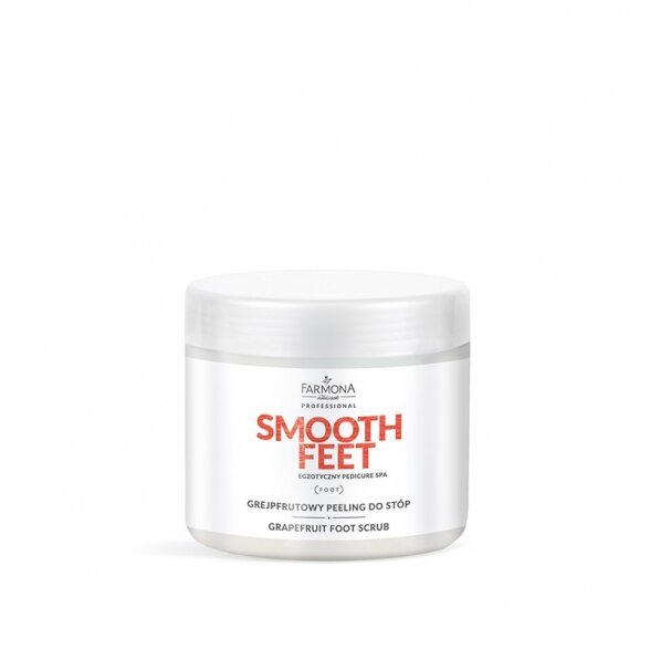 FARMONA SMOOTH FEET foot scrub, grapefruit scent, 690g